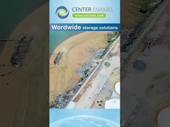 गुआंग्शी रासायनिक अपशिष्ट जल उपचार परियोजना (फ्यूजन बंधित एपॉक्सी टैंक)