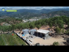 कपड़ा उद्योग में प्रक्रिया जल भंडारण के लिए संक्षारण प्रतिरोधी जस्ती इस्पात टैंक