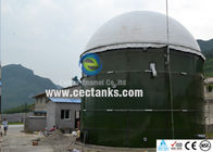 ग्लास इनामेल स्टील बायोगैस भंडारण टैंक 30000 गैलन पानी भंडारण टैंक टिकाऊ कम लागत
