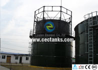 ग्लास लेपित स्टील फायर वाटर टैंक / 100 000 गैलन पानी टैंक