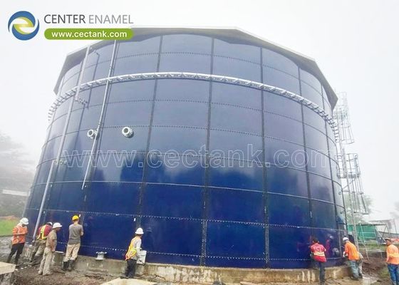 ग्लास-लाइन स्टील के साथ रंग अनुकूलित पानी भंडारण टैंकः सौंदर्य और टिकाऊ समाधान