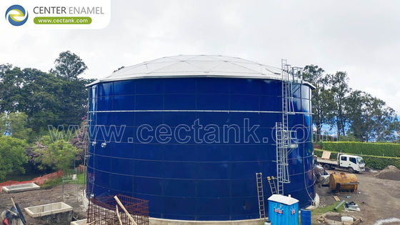 50उच्च संक्षारण प्रतिरोध के साथ लीचेट भंडारण के लिए, 000 m3 बोल्ट्ड इनामेल स्टील टैंक