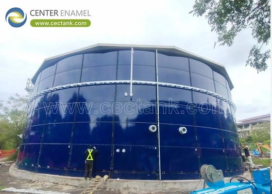 AWWA D103 कृषि सिंचाई के लिए स्टैंडर्ड ग्लास लिंक्ड स्टील वाटर स्टोरेज टैंकः कुशल जल प्रबंधन के लिए विश्वसनीय समाधान