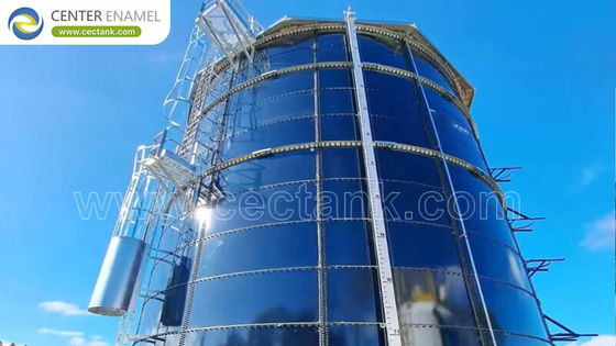 खाद्य ग्रेड ग्लास अस्तरित स्टील सूखी थोक भंडारण साइलोः थोक सामग्री के लिए इष्टतम भंडारण समाधान