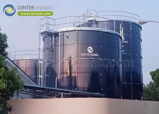 ग्लास से लैस स्टील औद्योगिक पानी के टैंक