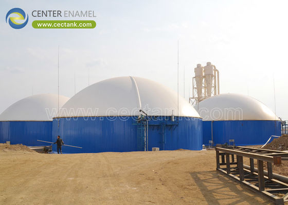सेंटर इनामेलः 60,000 m3 तक के बड़े वॉल्यूम वाले बायोगैस भंडारण टैंकों के साथ उद्योग में अग्रणी