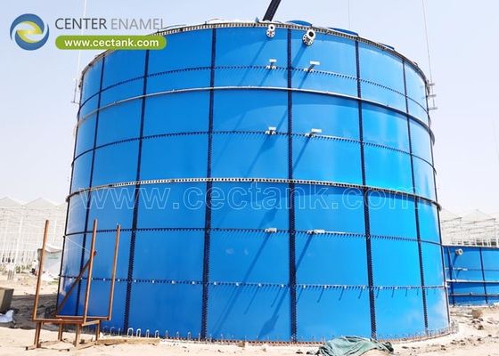 उच्च स्थायित्व और शक्ति अग्निशमन जल भंडारण के लिए इपॉक्सी लेपित स्टील टैंक