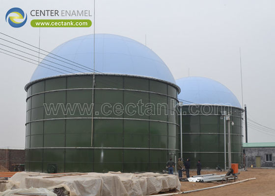 सूअर पालन के लिए सेंटर इनामेल का 5000 m3 CSTR एनाएरोबिक डाइजेस्टर