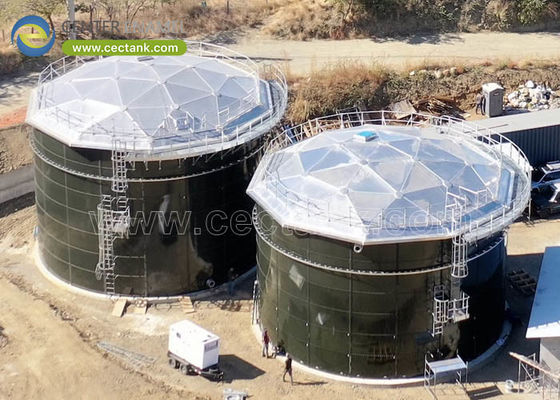 एस्टोनिया कच्चे तेल भंडारण टैंकों के लिए केंद्र इनामेल एल्यूमीनियम गुंबद छत प्रदान कर सकता है