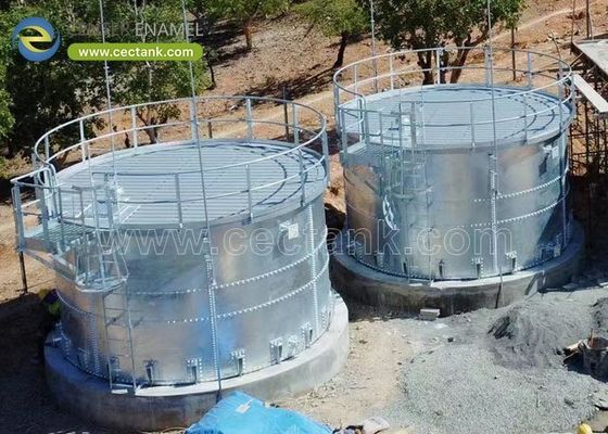 अग्निशमन जल आरक्षित टैंकों के लिए संक्षारण-प्रतिरोधी जस्ती इस्पात टैंक
