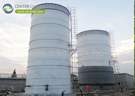 पेट्रोलियम रसायनों और महत्वपूर्ण तरल पदार्थों के लिए सुरक्षित और केंद्र इनेमल लंबी उम्र उच्च-क्षमता वाले वेल्डेड स्टील तेल टैंक