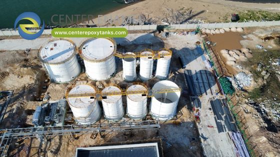 पेय जल के लिए एपॉक्सी लेपित स्टील बोल्टेड टैंक: सुरक्षित, स्वच्छ पीने योग्य पानी सुनिश्चित करता है