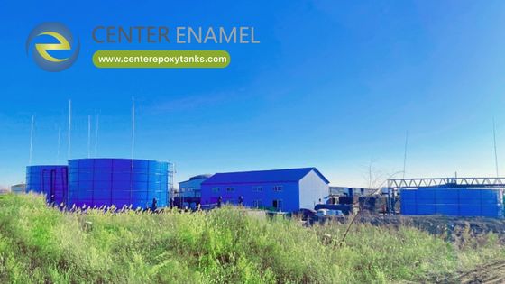 लैंडफिल लीचेट के लिए इपॉक्सी लेपित स्टील के बोल्ट टैंकोंः संक्षारक अपवाह के लिए विशेष नियंत्रण