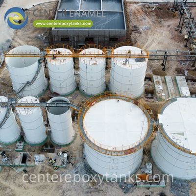 वधशाला अपशिष्ट जल उपचार के लिए FBE लेपित टैंक - उच्च ठोस-उच्च शक्ति वाले बहिःस्राव के लिए एक भारी शुल्क वाला पोत।