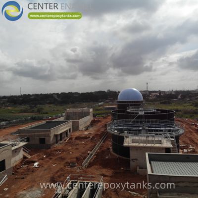 बायोगैस होल्डर गुब्बारा डाइजेस्टर टैंक अपशिष्ट जल उपचार के लिए: मूल्यवान गैस सह-उत्पाद का भंडारण