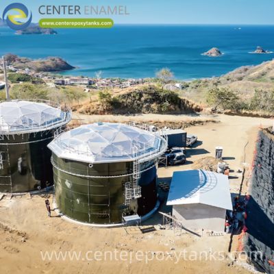 अपशिष्ट जल होल्डिंग टैंकों के लिए एल्यूमीनियम जियोडेसिक गुंबद: एक विश्वसनीय कवर जो गंध को नियंत्रित करता है और वर्षा जल के प्रवेश को रोकता है