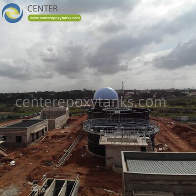 Biogas Holder for a Biogas Renewable Generation Project: Stores the Produced Renewable Fuel to Optimize Delivery and Maximize Uptime for Conversion