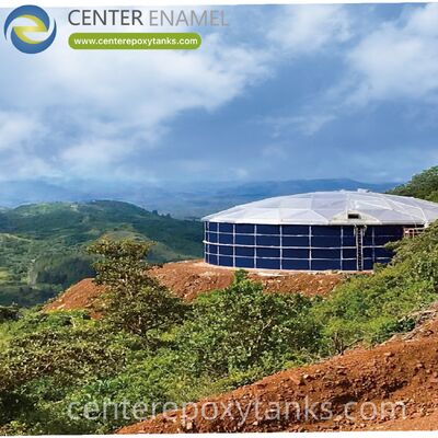 वेल्डेड स्टील प्रयुक्त मोटर तेल भंडारण टैंकों के लिए आंतरिक फ्लोटिंग रूफ: दुर्गंध और हानिकारक गैस के निर्माण को दबाता है