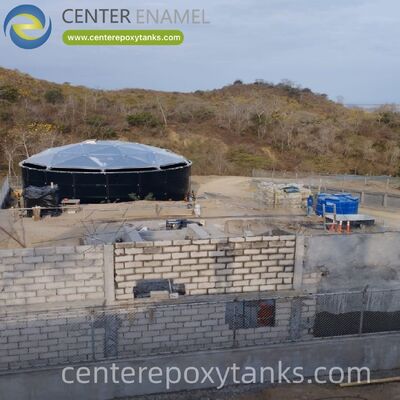 वेल्डेड कार्बन स्टील स्लोप ऑयल टैंकों के लिए आंतरिक फ्लोटिंग छतः इसमें अस्थिर गंध होती है और वायुमंडलीय प्रदूषण को रोकती है