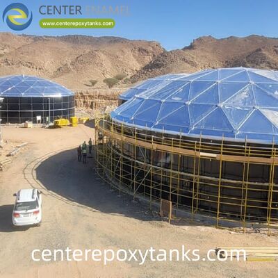 वेल्डेड स्टील इंडस्ट्रियल ऑयल टैंकों के लिए बाहरी फ्लोटिंग छतः प्रक्रिया तेल को नमी और वायुमंडलीय प्रदूषण से बचाता है