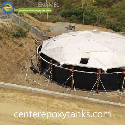 वेल्डेड स्टील ऑयल टैंकों के लिए बाहरी फ्लोटिंग छतः वाष्पीकरणीय वाष्प में सील करके साइट सुरक्षा में वृद्धि