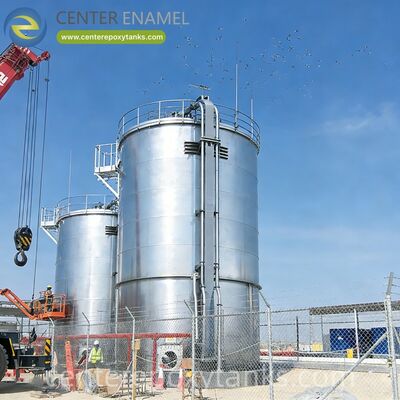 वेल्डेड स्टेनलेस स्टील केरोसिन भंडारण टैंक के लिए बाहरी तैरती छतः उन्नत वाष्प नियंत्रण और उत्पाद अखंडता