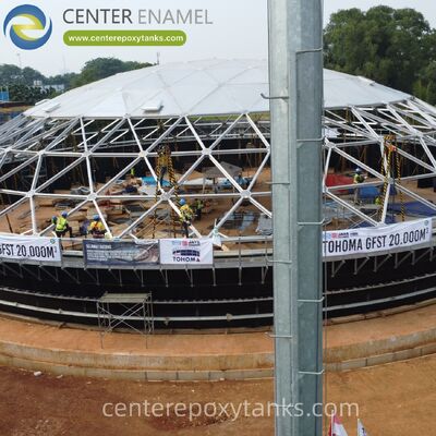 वेल्डेड स्टेनलेस स्टील पेट्रोकेमिकल उत्पाद भंडारण टैंकों के लिए एल्यूमीनियम गुंबद छतः आक्रामक रासायनिक वाष्प और औद्योगिक वातावरण के खिलाफ बेहतर संक्षारण प्रतिरोध प्रदान करता है