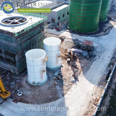 आपातकालीन अग्निशमन जल टैंक के रूप में बोल्ट स्टील टैंकः महत्वपूर्ण बुनियादी ढांचे की सुरक्षा के लिए डिज़ाइन किए गए उच्च तत्परता वाले टैंक।