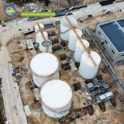 अनाज भंडारण टैंकों के रूप में बोल्टेड स्टील टैंक: विभिन्न कृषि फसल प्रबंधन आवश्यकताओं के लिए बहुमुखी, तेजी से स्थापित इकाइयां।