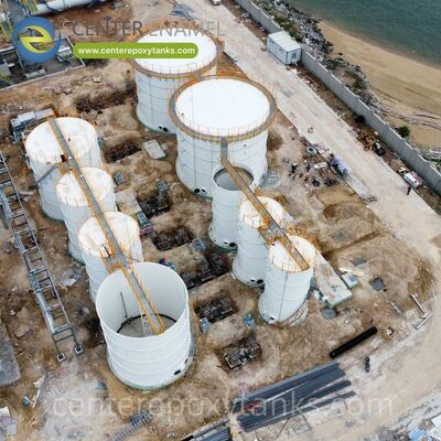 थोक सामग्री भंडारण टैंक के रूप में बोल्ट स्टील टैंकः विभिन्न औद्योगिक दानेदार ठोस पदार्थों के लिए एक उच्च-शक्ति, मॉड्यूलर संरचना प्रदान करते हैं।