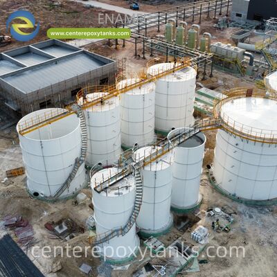 कृषि अपशिष्ट टैंकों के रूप में बोल्ट स्टील टैंकः जंगम फार्म अपवाह और अवशेषों को संभालने के लिए डिज़ाइन किए गए टिकाऊ मॉड्यूलर संरचनाएं।