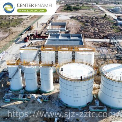 कंबोडिया जलपाई अपशिष्ट जल उपचार परियोजना के लिए सेंटर इनामेल एनाएरोबिक पाचन प्रौद्योगिकी प्रदान करता है