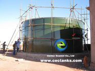 ग्लास-फ्यूज्ड-टू-स्टील पेयजल भंडारण टैंक 500 गैलन से 4000000 गैलन तक