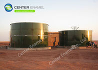 कृषि संयंत्र के लिए 70000 गैलन कांच से बना इस्पात सिंचाई जल भंडारण टैंक