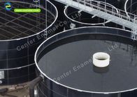 कृषि के लिए तामचीनी कोटिंग पोर्टेबल ग्लास अस्तरित जल भंडारण टैंक