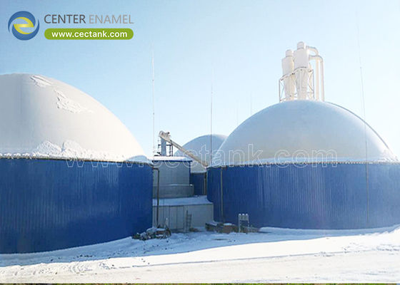 Liquid/Gas Impermeable Bolted Steel Tanks for Biogas Digesters