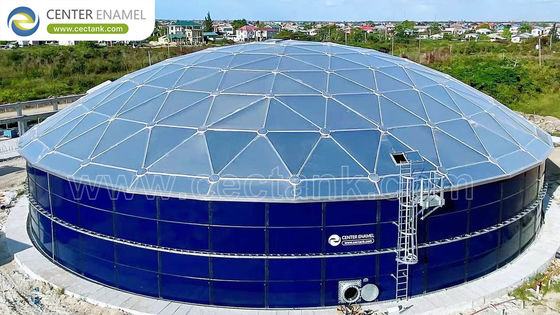 Acid/Alkali Resistant Glass-Fused-to-Steel Tanks for Wastewater and Sludge Treatment Designed to Meet AWWA D103-09 Standards
