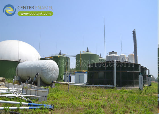 Glass-Fused-to-Steel Tanks with Enamel Roof/Double Membrane: A Smart Solution for Biogas Projects
