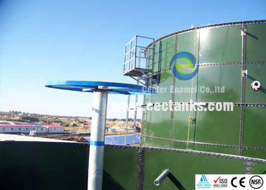 औद्योगिक ग्लास से सजे पानी के भंडारण टैंक 100 000 / 100k गैलन टिकाऊ लंबी सेवा जीवन