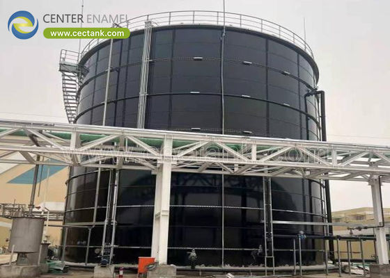 सीवेज और औद्योगिक अपशिष्ट जल उपचार संयंत्र (WWTP) के लिए ग्लास-फ्यूज्ड-टू-स्टील (GFS) टैंक