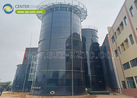 सेंटर इनामेल सूडान अपशिष्ट जल उपचार परियोजना के लिए एनेरोबिक डाइजेस्टर टैंक प्रदान करता है