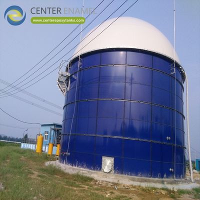 पशु अपशिष्ट के लिए डबल झिल्ली छत बायोगैस डाइजेस्टरः पशुधन अपशिष्ट को ऊर्जा में बदलता है।