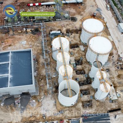 खाद्य अपशिष्ट के उपचार के लिए फ्यूजन बंधित इपॉक्सी टैंक: कार्बनिक स्लरी के अनायरोबिक पाचन के लिए एक मजबूत और स्वच्छ समाधान।