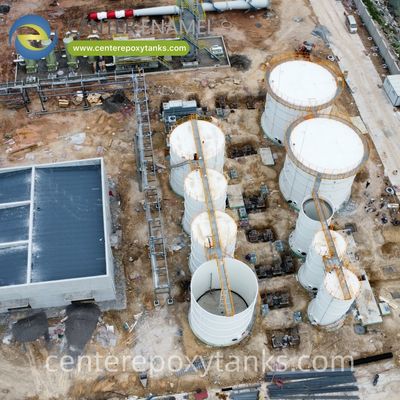 FBE Coated Tank for Palm Oil Mill Effluent Wastewater Treatment- Specifically designed for durable containment of high-organic POME.