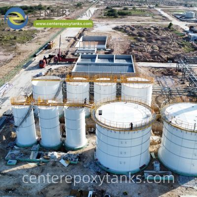 FBE Coated Tank for Bulk Liquid Wastewater Treatment- Provides a versatile and durable solution for large-scale liquid containment.