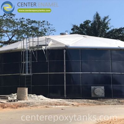 Aluminum Dome for a Farm Water Tank: Provides a Maintenance-Free Roof to Preserve Water Quality for Farm Use