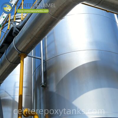 वेल्डेड कार्बन स्टील डीजल टैंक के लिए बाहरी फ्लोटिंग छतः ईंधन के संदूषण को रोकता है और वाष्पीकरण हानि को कम करता है