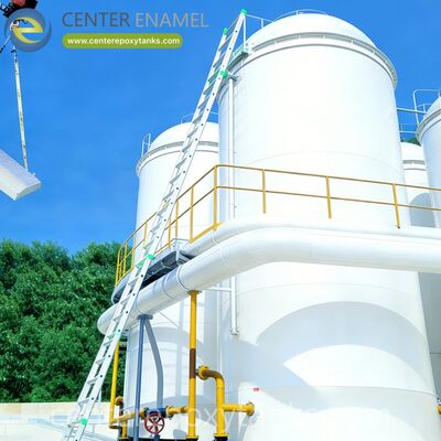 वेल्डेड कार्बन स्टील एविएशन गैसोलीन (जीए) स्टोरेज टैंक के लिए बाहरी फ्लोटिंग छतः अत्यधिक अस्थिर वाष्पों को दबाकर सुरक्षा के लिए महत्वपूर्ण