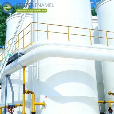 वेल्डेड स्टेनलेस स्टील के हल्के ईंधन तेल भंडारण टैंकों के लिए बाहरी तैरती छतः कम चिपचिपा तेल प्रकारों में वाष्पीकरण हानि को कम करता है