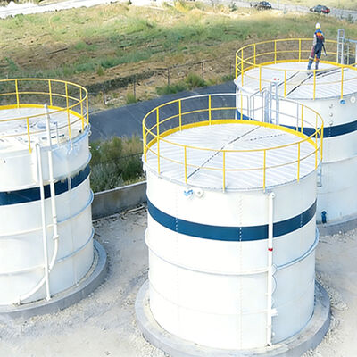 केंद्र तामचीनी द्वारा प्रीमियम वेल्डेड स्टील भंडारण समाधान